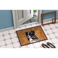 thumbnail image 2 of Carolines Treasures SC9138JMAT Border Collie Door Mat Indoor Rug or Outdoor Welcome Mat 24x36 Doormat 36"L x 24"W, 2 of 4