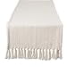 thumbnail image 3 of DII Chemin de Table Basique Tissé Collection Chevron, 15x72, Blanc Cassé, 3 of 4