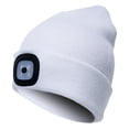 thumbnail image 1 of LED Lighted Hiking Hat, Illuminated Knitted Hat, 1 of 5
