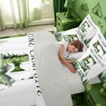 thumbnail image 5 of meiyoeat Rv Trailers Camper 7 Pieces Full Size Bedding Sets For Boys,Monogrammed Alphabet E Print Full Size Bed in a Bag,Light Gray Reversible, 5 of 7