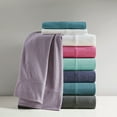 thumbnail image 5 of Comfort Classics All Season Cotton Blend Jersey Knit Sheet Set, Aqua, Full, 5 of 9