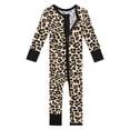 thumbnail image 1 of Pijama Posh Peanut Lana Leopard para bebés, 2 años, 1 of 7