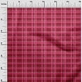 thumbnail image 2 of oneOone Cotton Flex Red Fabric Madras Check Craft Projects Decor Fabric Printed By The Yard 40 Inch Wide, 2 of 4