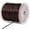 Coffee, variant on Stretchy String for Bracelets 0.7mm Bracelet Elastic Flat Bead Stretch Nylon Cord Thread Jewelry Making, Beading, Friendship Bracelet, Necklace (Black) Black x 50m