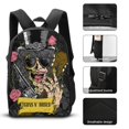 thumbnail image 3 of Guns N’ Roses Backpack Study Smart System Organized Bookbag with Brain Food Lunch Kit, 3 of 5