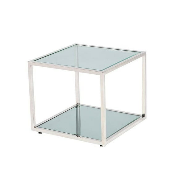 End Table Silver Base