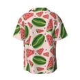 thumbnail image 7 of Kdxio Men's Hawaiian Shirt for Men Short Sleeve Shirt Watermelon Summer Casual Holiday Beach Button Down T-Shirts, 7 of 7