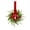 F, variant on Qwtwty Christmas Wreath Decorations, Winter Artificial Wreath Hanging Ornament for Xmas Home Door Wall Window Fireplace Decor, Christmas Decorations