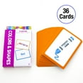 thumbnail image 4 of BAZIC Colors & Shapes Flash Cards, Picture Flashcards (36/Pack), 1-Pack, 4 of 8