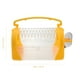 thumbnail image 2 of WORGEOUS 1PC Hamster Cage Pet Go Out Box Carrier portátil para animales pequeños con correa ajustable (Naranja), 2 of 9