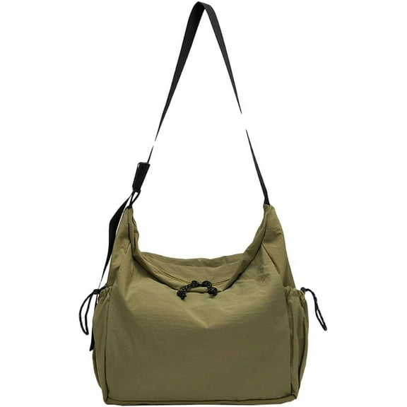 JUYGO Women's Casual Nylon Tote Bag Large Lightweight Shoulder Crossbody Bag Stylish Handbag Top Handle Purse