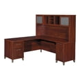 thumbnail image 1 of Bush Somerset 72 in L Desk with Hutch, Keyboard Tr, 1 of 7