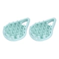 thumbnail image 2 of 2 paquetes de cepillos de champú para masaje del cuero cabelludo cerdas de silicona masajeadores cepillos manuales para el cuidado del cuero cabelludo herramientas para ANGGREK Otros, 2 of 8