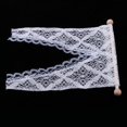 thumbnail image 4 of 1:12 Decoración de Cortina de Encaje Triangular con Varilla de, 4 of 9