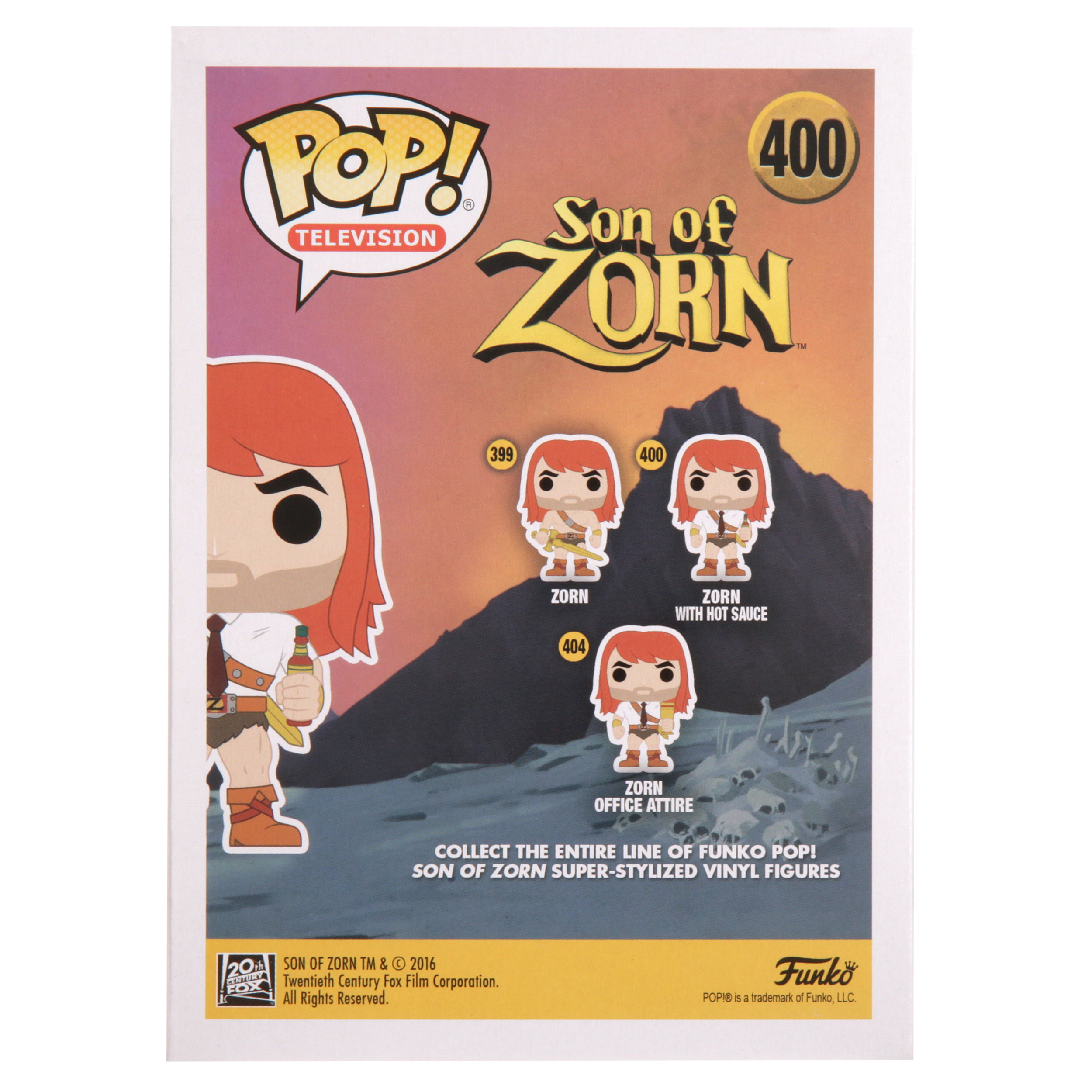 Funko POP Television Son of Zorn with Hot Sauce Toy Figure