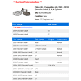 thumbnail image 2 of Clutch Kit - Compatible with 2005 - 2010 Chevy Cobalt 2.4L 4-Cylinder 2006 2007 2008 2009, 2 of 2