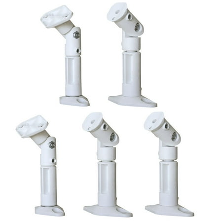 - VideoSecu 5 Packs of Ceiling and Wall Speaker Mount Satellite Surround Sound Home Theater Brackets White 1Y0
