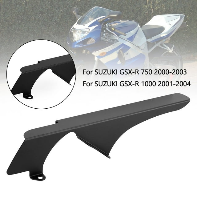 Sprocket Chain Guard Cover For SUZUKI GSXR 1000 GSX-R 750 2000-2003 Black