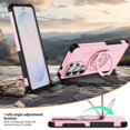 thumbnail image 3 of For Samsung Galaxy S26 Ultra 5G Magnetic 360° Rotating Holder Phone Case,Pink ,For Galaxy S26 Ultra 5G, 3 of 9