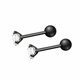thumbnail image 3 of Juego de joyas Jumpingount 10 pares de piercings acero inoxidable negro, 3 of 6