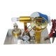 thumbnail image 1 of Metal Mini creativo aire Motor modelo generador de electricidad energía de Física Ciencia juguetes educativos Baoblaze motor Stirling, 1 of 8