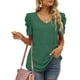 thumbnail image 4 of Camisa De Verano, Camisa Casual De Mujer Suave De Tela Elástica Ligera Para La Oficina Para El Hogar ANGGREK No, 4 of 6