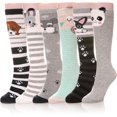 thumbnail image 1 of LAICAIW Chaussettes Filles Bas Genoux Dessin Animé Animal Chaussettes Chaudes en Coton, 1 of 1