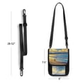 thumbnail image 4 of Secure Travel Neck Wallet Passport Holder Adjustable Strap For Men & Women 6*7.5in Many Capybaras, 4 of 6