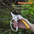 thumbnail image 6 of 7.87" Garden Pruning Shears with SK-5 Metal Blade Handheld Pruning Shears, Secateurs, Lightweight Cutting Tool for Garden, Plants, Tree, Flowers, 6 of 6