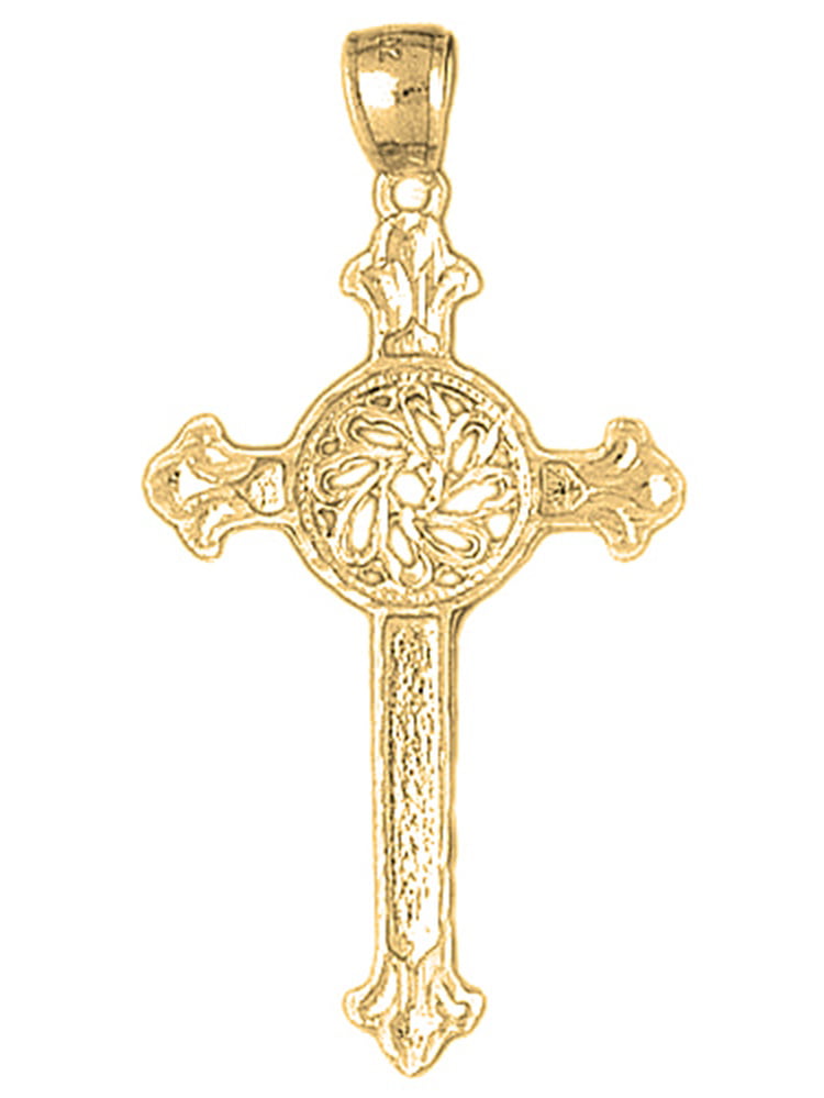 Jewels Obsession Cross Pendant 33 mm Sterling Silver 925 Cross Pendant