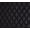 Black, variant on Quilted Vinyl Padded Upholstery Fabric w 3/8" Foam Backing Pebble Grain 2"x3" Diamond /52" Wide/Continuous Yard/ Chair Seat Cushion, Padded Wall Covering, Storage Bench Cover, Panel Decor (White)