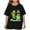 E-Black, variant on Summer T-Shirts for Toddler Novelty Funny Cartoon Character Graphic Tees Boys Girls Comfy Short Sleeve Crew Neck Tops Kids Daily Wear Black 13 Years