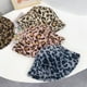 thumbnail image 5 of Sombrero de pescador reversible para mujeres y hombres, plegable, con estampado de leopardo y guepardo, para niñas y niños, 5 of 7