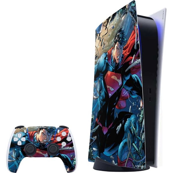 Skinit DC Comics Superman Unchained #1 Original Cover PS5 Bundle Skin