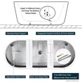 thumbnail image 3 of FerdY Shangri-La Elite 67", Acrylic Freestanding Bathtub in White. Ferdy-02136-1700-BN, 3 of 8