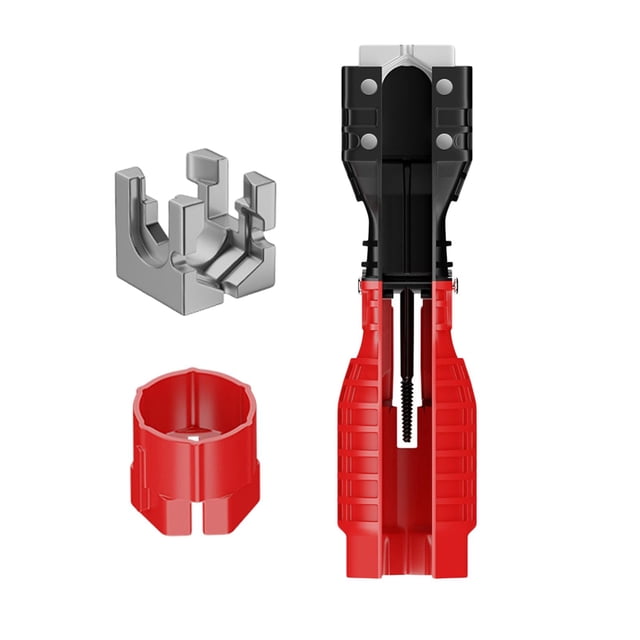Llave de fregadero Llave de plomería Herramienta de reparación de fregadero multipropósito Llaves de tubería Grifo Instalador de fregadero Cambio de estilo A