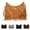 Brown, variant on Women's Western Fringe Crossbody Bag, Buckle Shoulder Purse, Adjustable Strap Hobo Bag for Casual Commuting & Daily Use(Bronze/One Size)