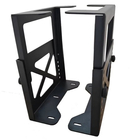 Adjustable Under Desk PC or NAS Mount Bracket Holder Compatible with NAS,CPU,UPS,Small Form Factor Desktop Tower