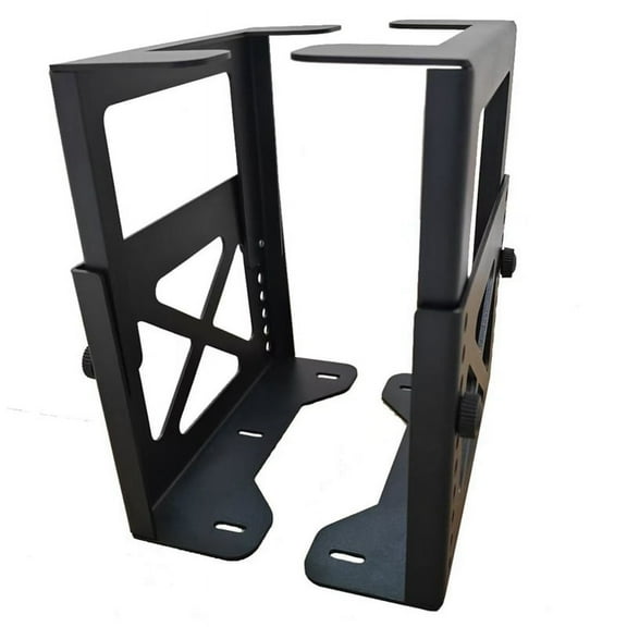 Adjustable Under Desk PC or NAS Mount Bracket Holder Compatible with NAS,CPU,UPS,Small Form Factor Desktop Tower