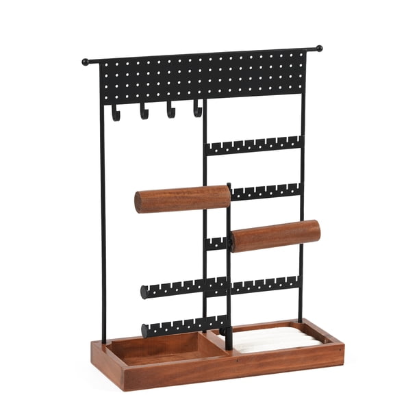 Organizador de joyas, soporte duradero para colgar joyas, collares, pulseras, estante de exhibición para el hogar