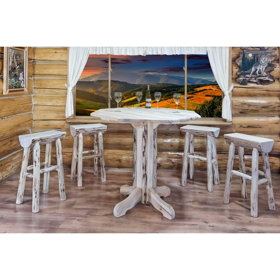 Montana Collection Pub Table, Ready to Finish