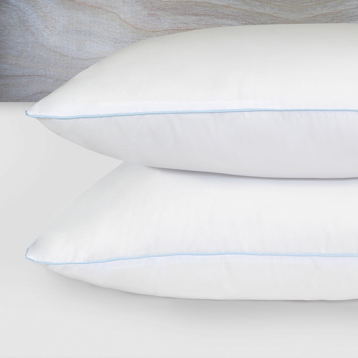 Serta Perfect Sleeper Comfy Sleep Eco-Friendly Bed Pillow, 2-Pack photo 5