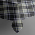 thumbnail image 4 of Gray Black Checkered Pattern Rectangle Tablecloth 60"x120",Waterproof Polyester Rectangle Table Cloth, Wipeable Spillproof Polyester Tablecloth for Dining, Camping, Indoor and Outdoor, 4 of 6