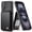 Black, variant on Dteck for iPhone 17 Wallet Case with Card Holder, RFID Blocking Credit Slots Kickstand Shockproof Phone Cover,Black