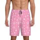 thumbnail image 1 of Fotbe Snowflake pink backgrounds Pantalones Cortos de Pijama para Hombre, Ropa de Dormir, Pantalones de Pijama Cortos para Hombre-Medium, 1 of 6