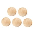 thumbnail image 2 of 5 bolas de madera hechas a mano para decoración. Bolas decorativas de madera dura, pintables, sin agujero. 4 cm, 2 of 9