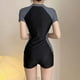 thumbnail image 4 of Traje De Baño Deportivo Profesional De Secado Rápido De Una Pieza Conservadora Muestra De Ocio Delgado De Ángulo Plano, 4 of 4