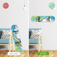 thumbnail image 3 of Versatile Storage, Space Saving Design For Longboarding Snowboarding With Acrylic Skateboard Wall Hanger Horizontal Display Stand, 3 of 8