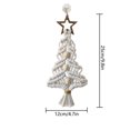 thumbnail image 1 of Regalo de algodón bohemio, adorno pequeño de decoración del hogar de Navidad, Mini árbol de decoraciones navideñas de macramé, 1 of 4