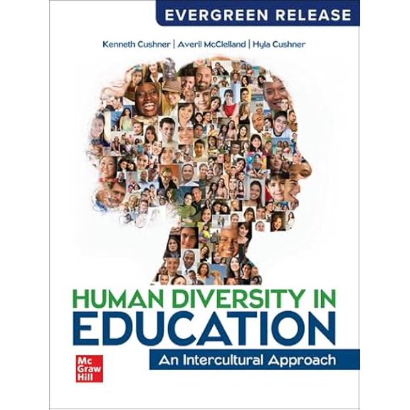 Pre-Owned Loose Leaf for Human Diversity in Education: 2024 Release, 9781266893148, 1266893148, Paperback, 99 edition
